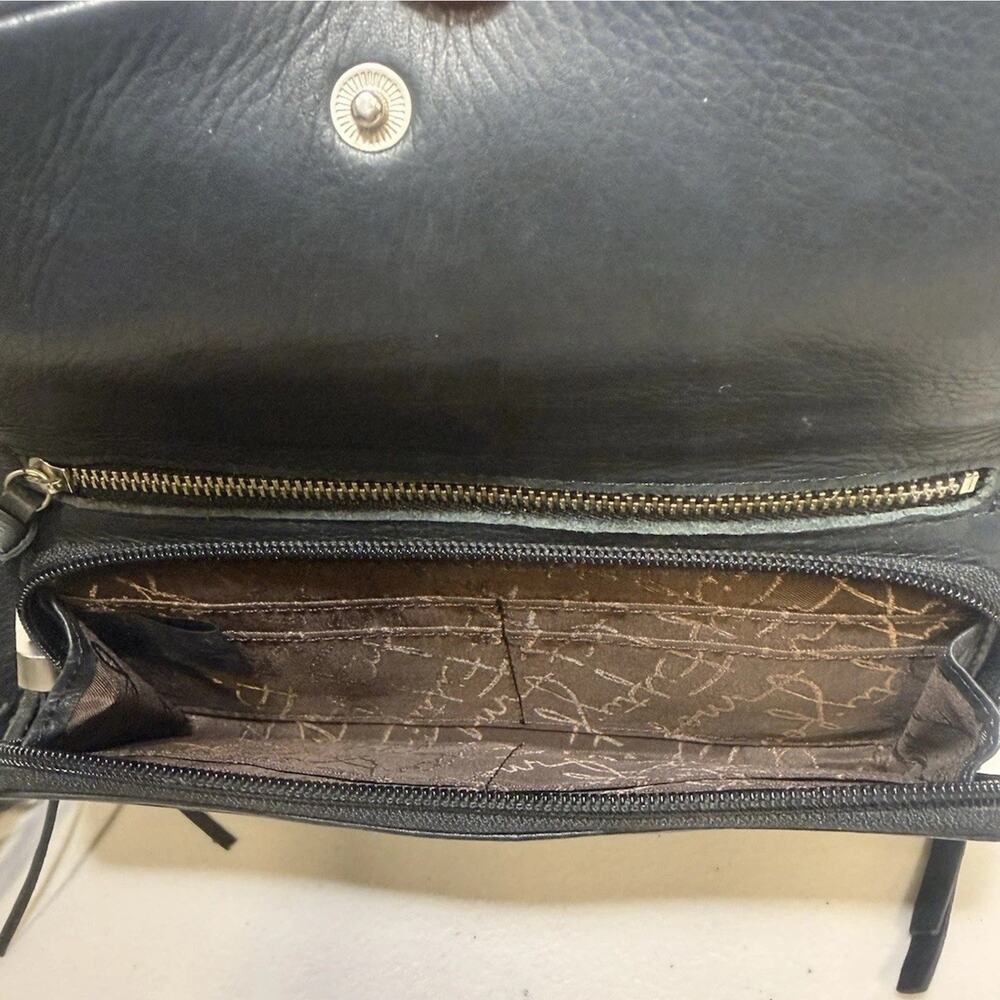 Fossil Multi-Color Patchwork Leather Wristlet Clu… - image 6